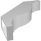 Ekena Millwork 5 1/2-in. W x 26-in. D x 30-in. H Funston Architectural Grade PVC Knee Brace BRCP055X26X30FST - alternate 5